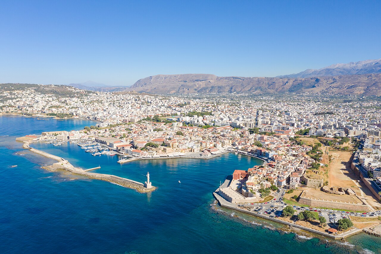 View of Chania, Greece