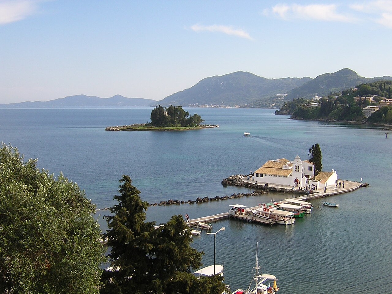 View of Corfu, Greece