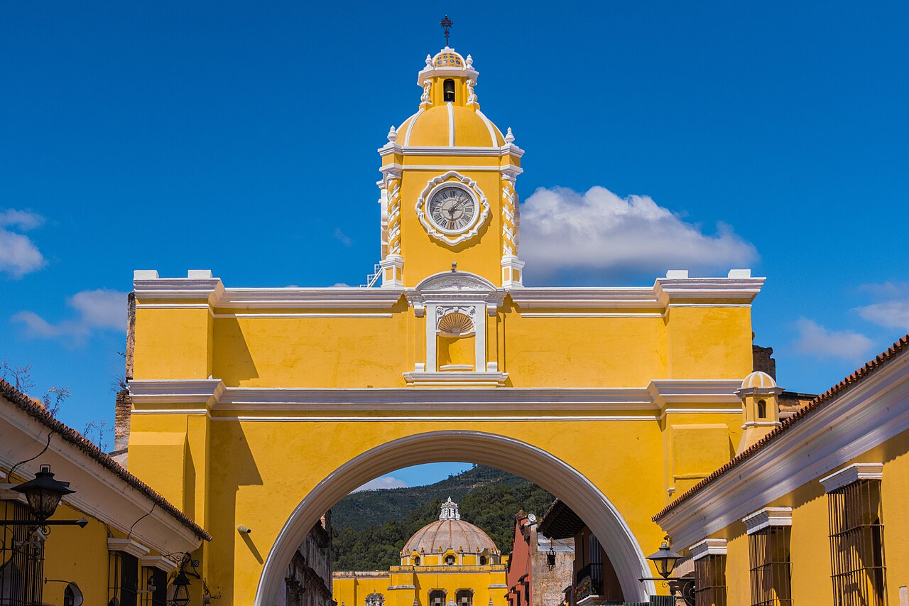 View of Antigua Guatemala, Guatemala