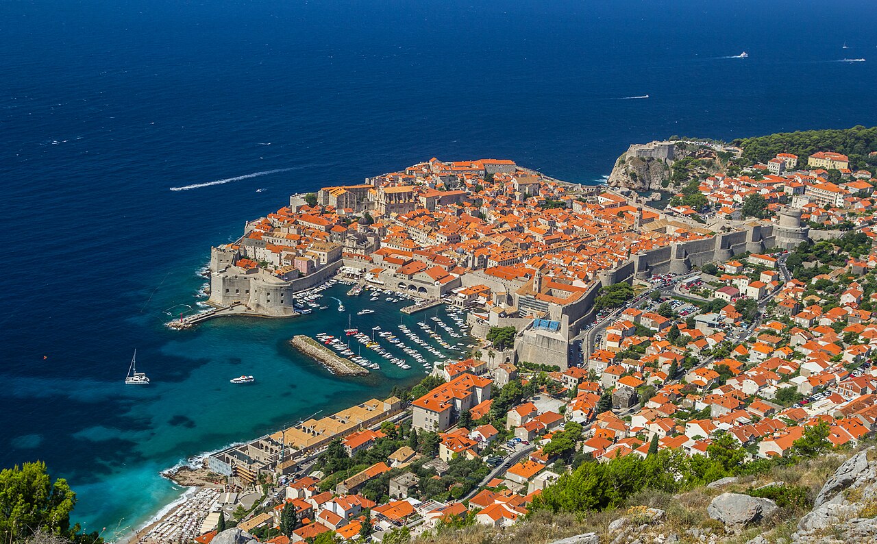 View of Dubrovnik, Croatia