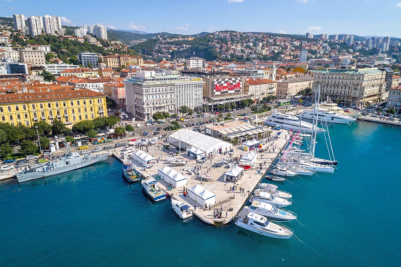 View of Rijeka, Croatia