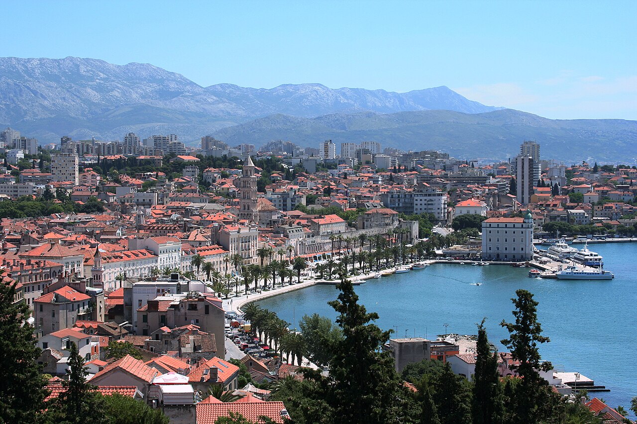 View of Split, Croatia