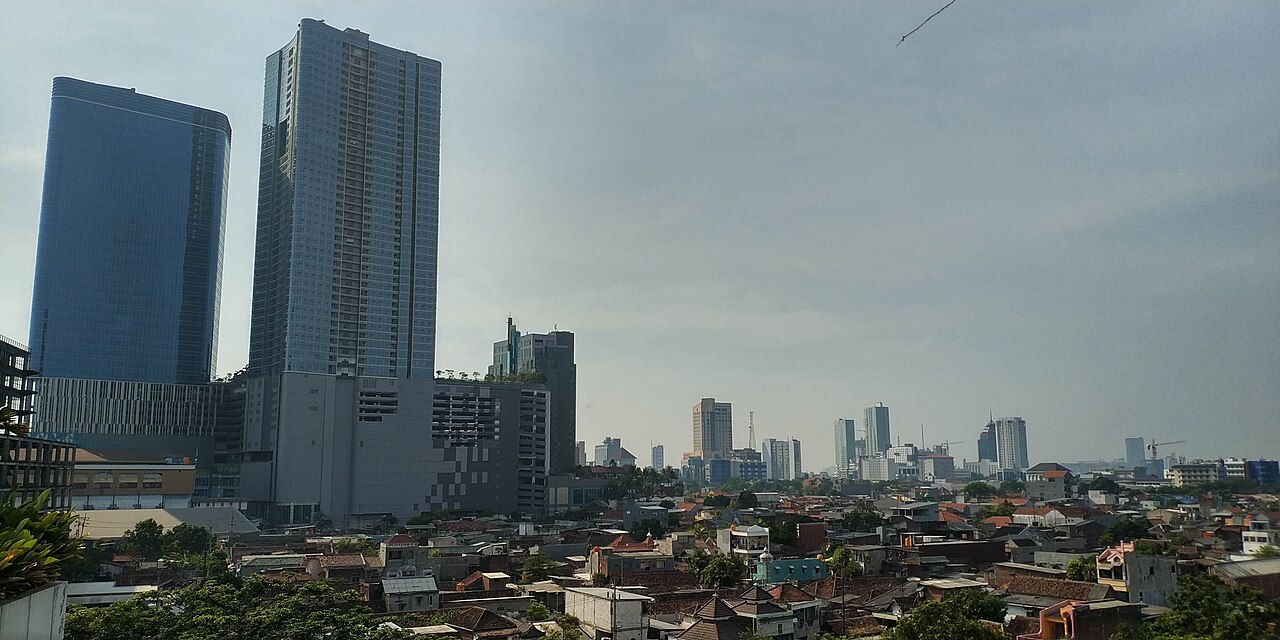 View of Surabaya, Indonesia