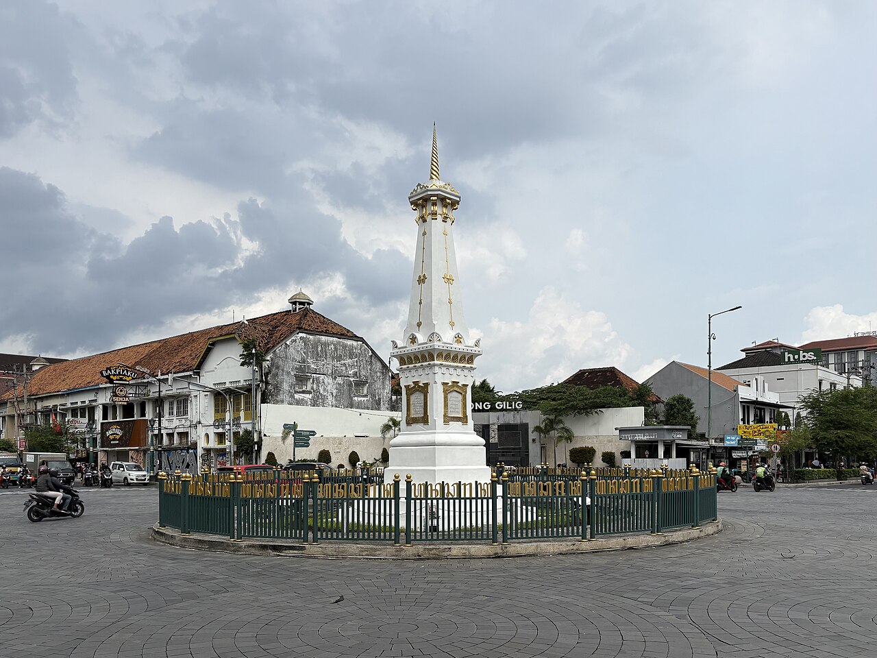 View of Yogyakarta, Indonesia