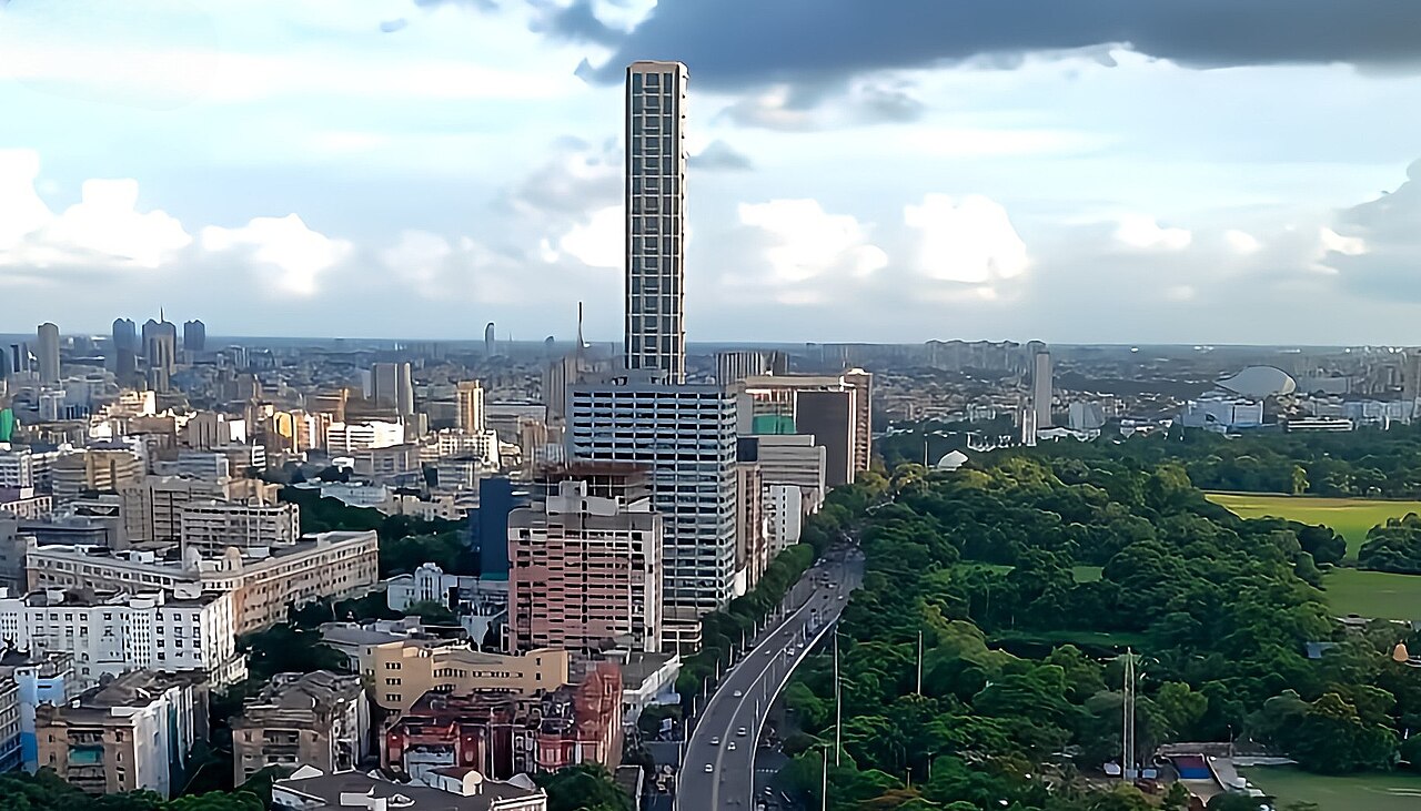View of Kolkata, India