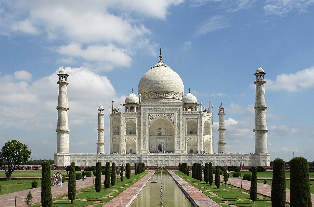 View of Taj Mahal, Agra, India
