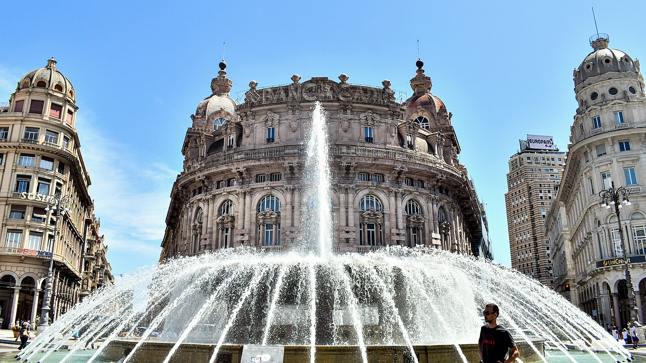 View of Genoa, Italy