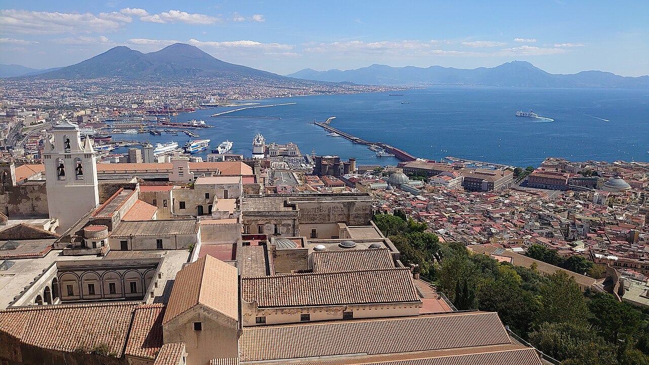 View of Naples, Italy