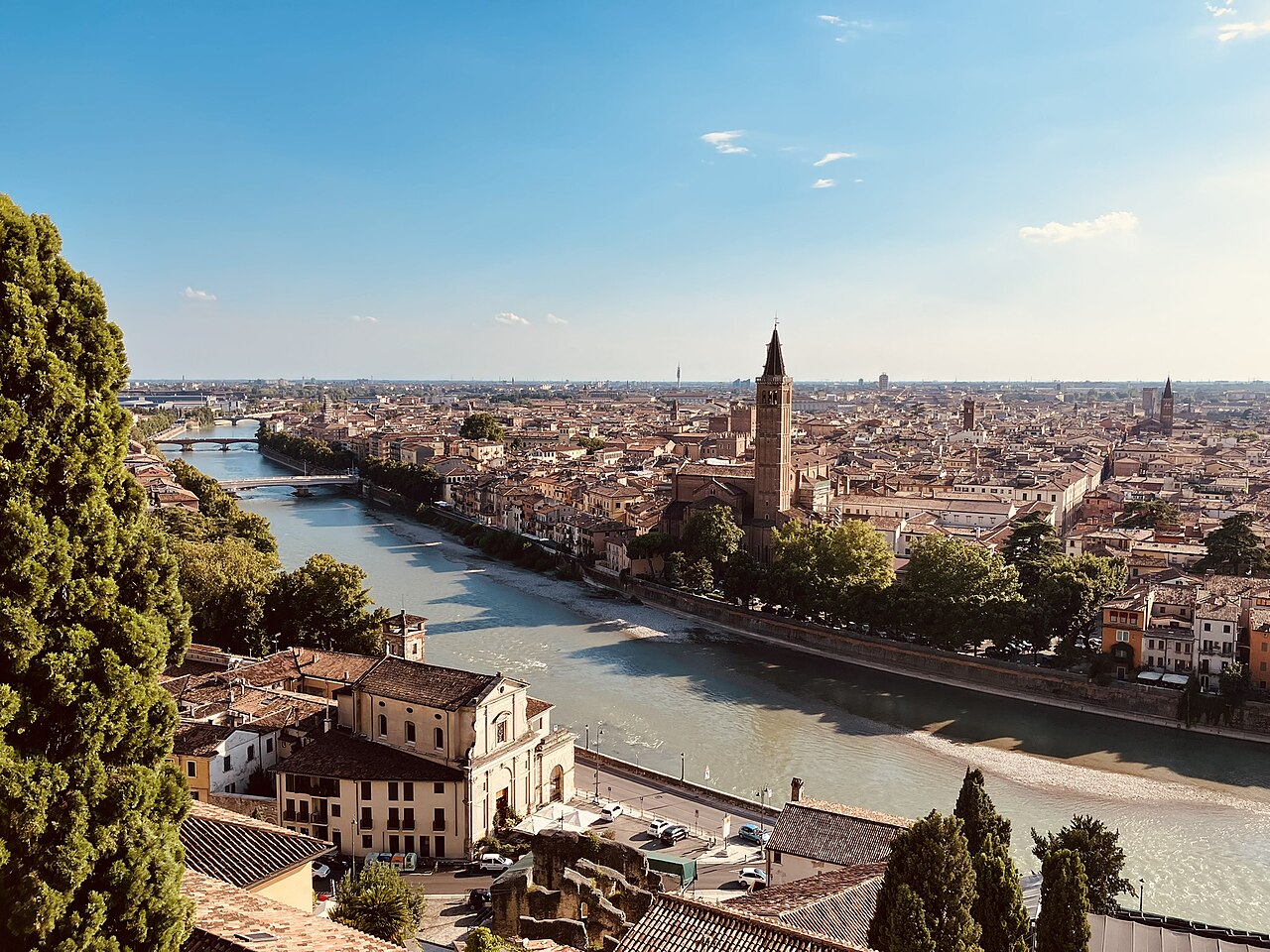 View of Verona, Italy