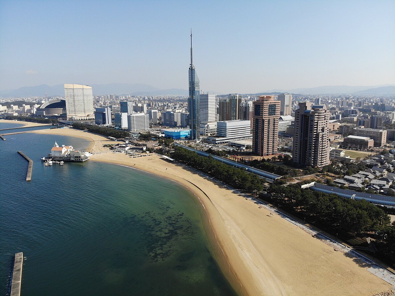 View of Fukuoka, Japan
