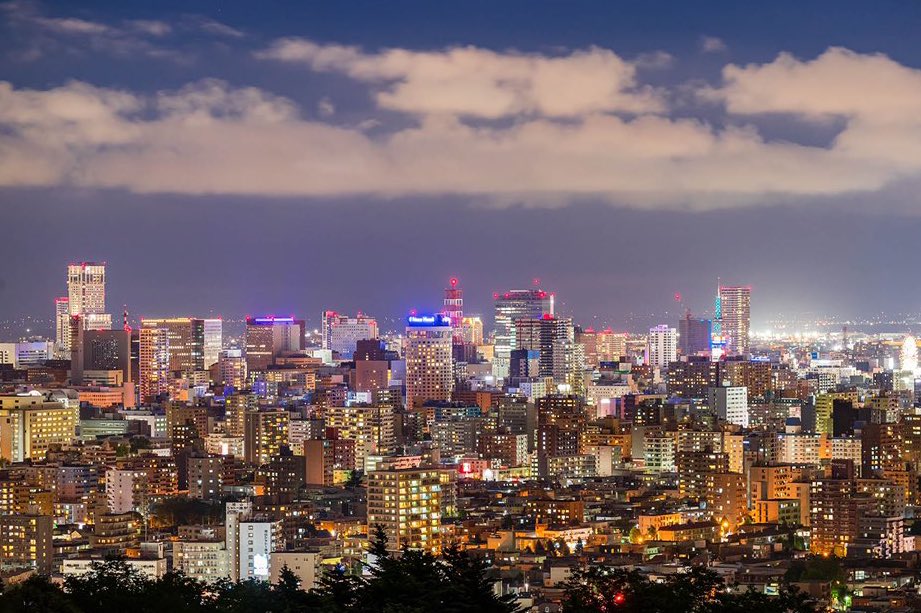 View of Sapporo, Japan