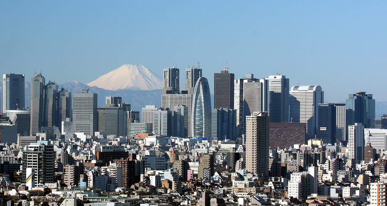 View of Tokyo, Japan