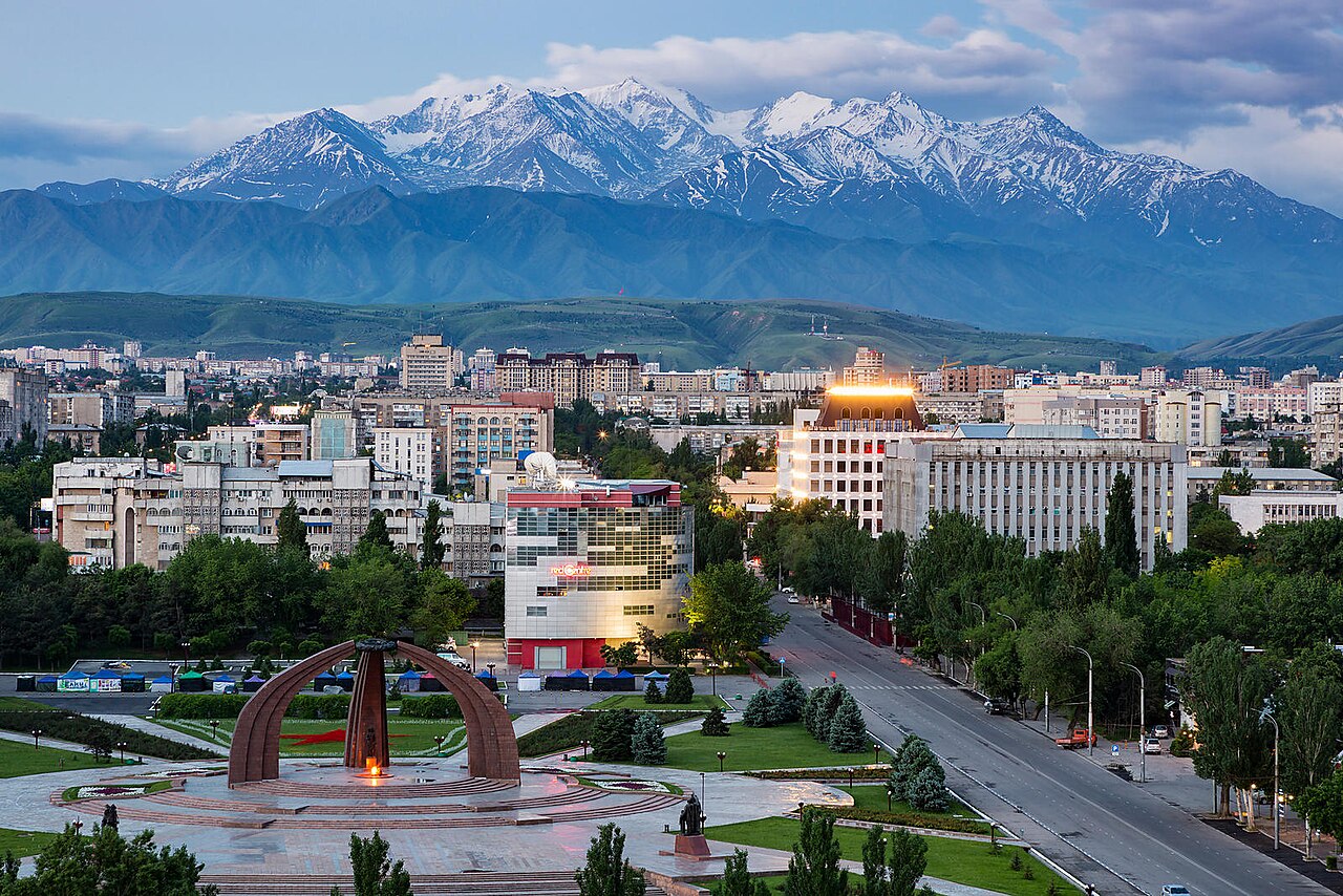 View of Bishkek, Kyrgyzstan