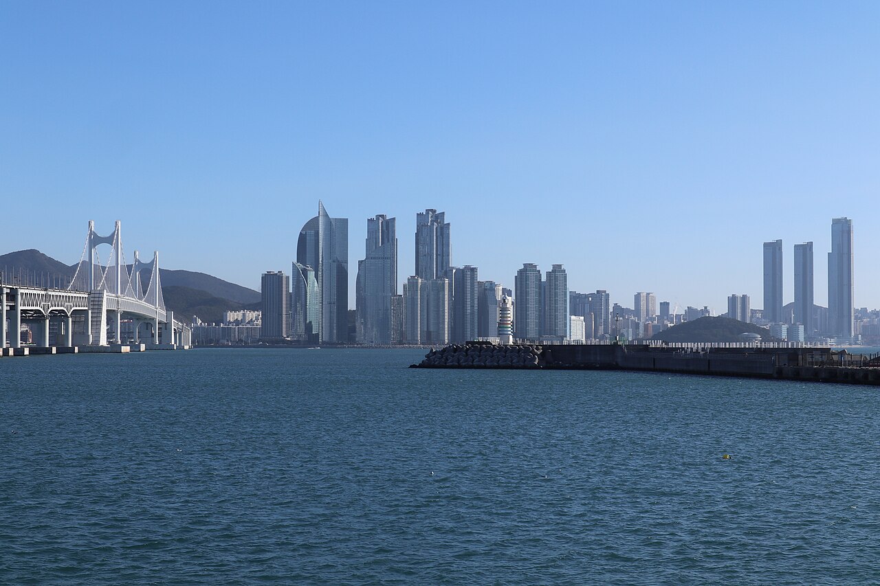 View of Busan, South Korea