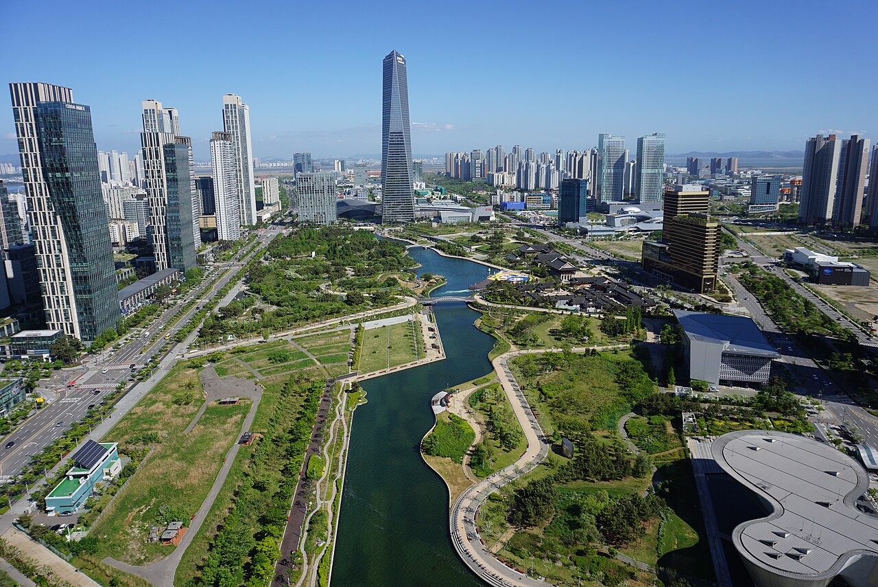 View of Incheon, South Korea