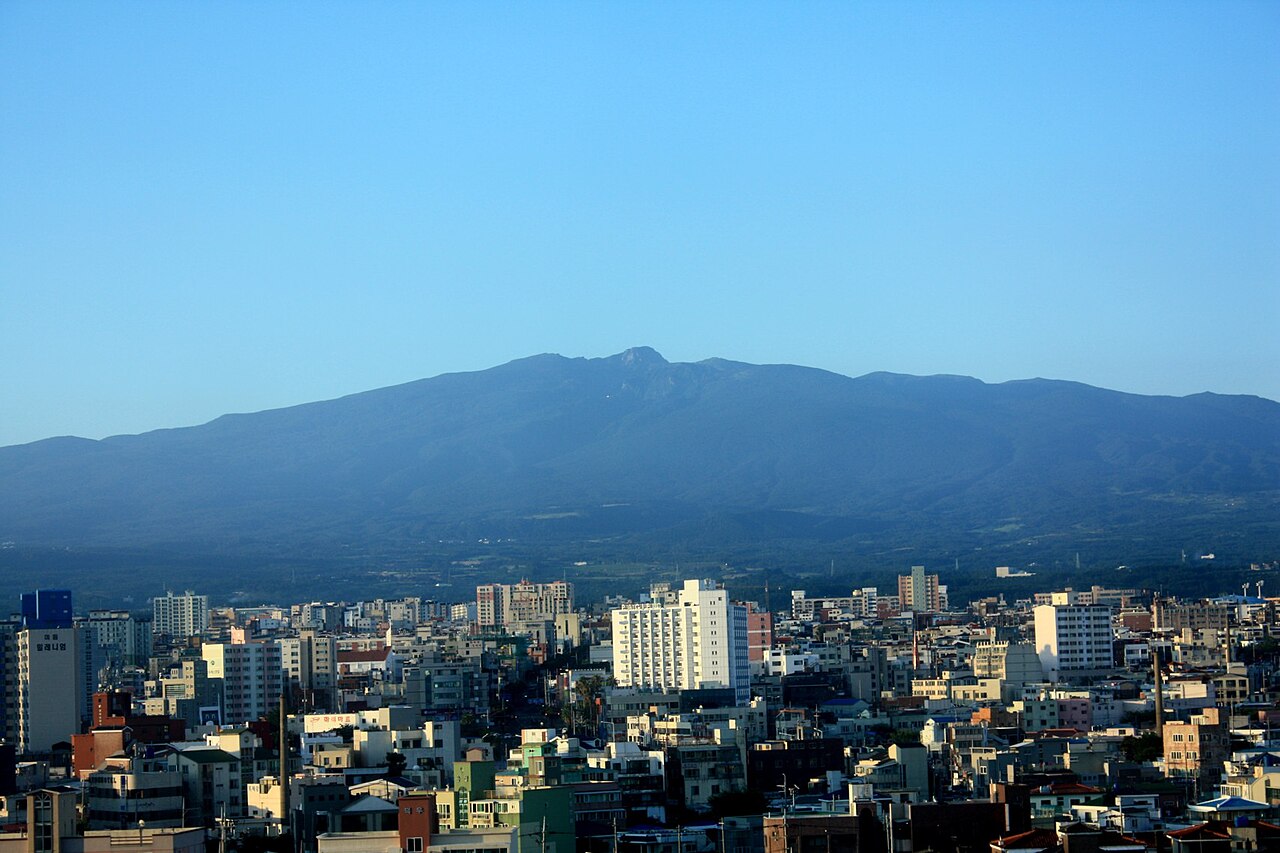 View of Jeju City, South Korea