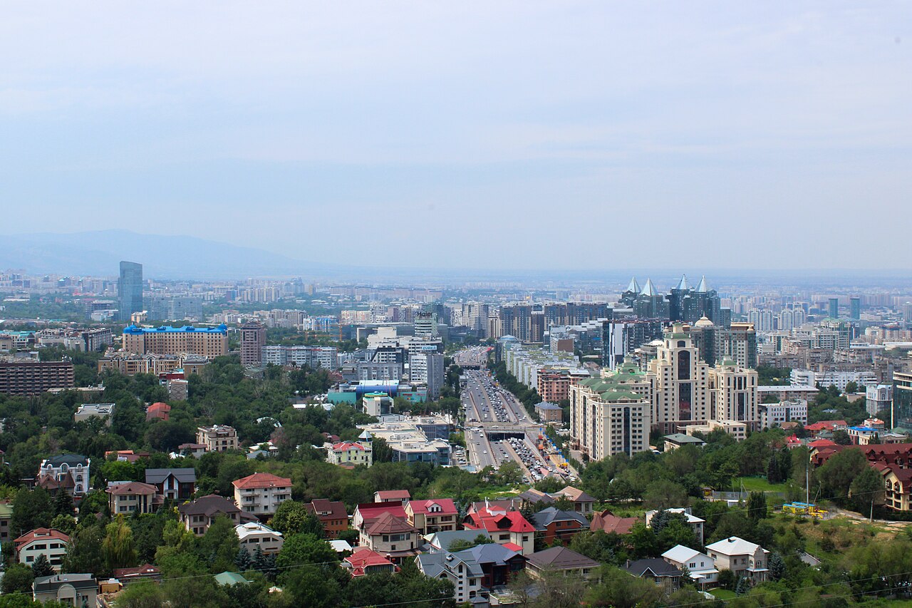 View of Almaty, Kazakhstan