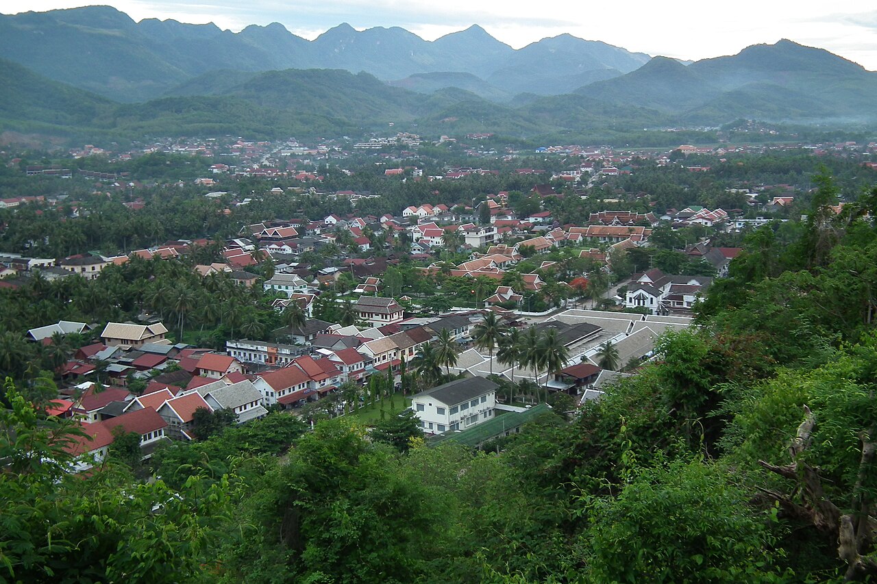 View of Luang Prabang, Laos