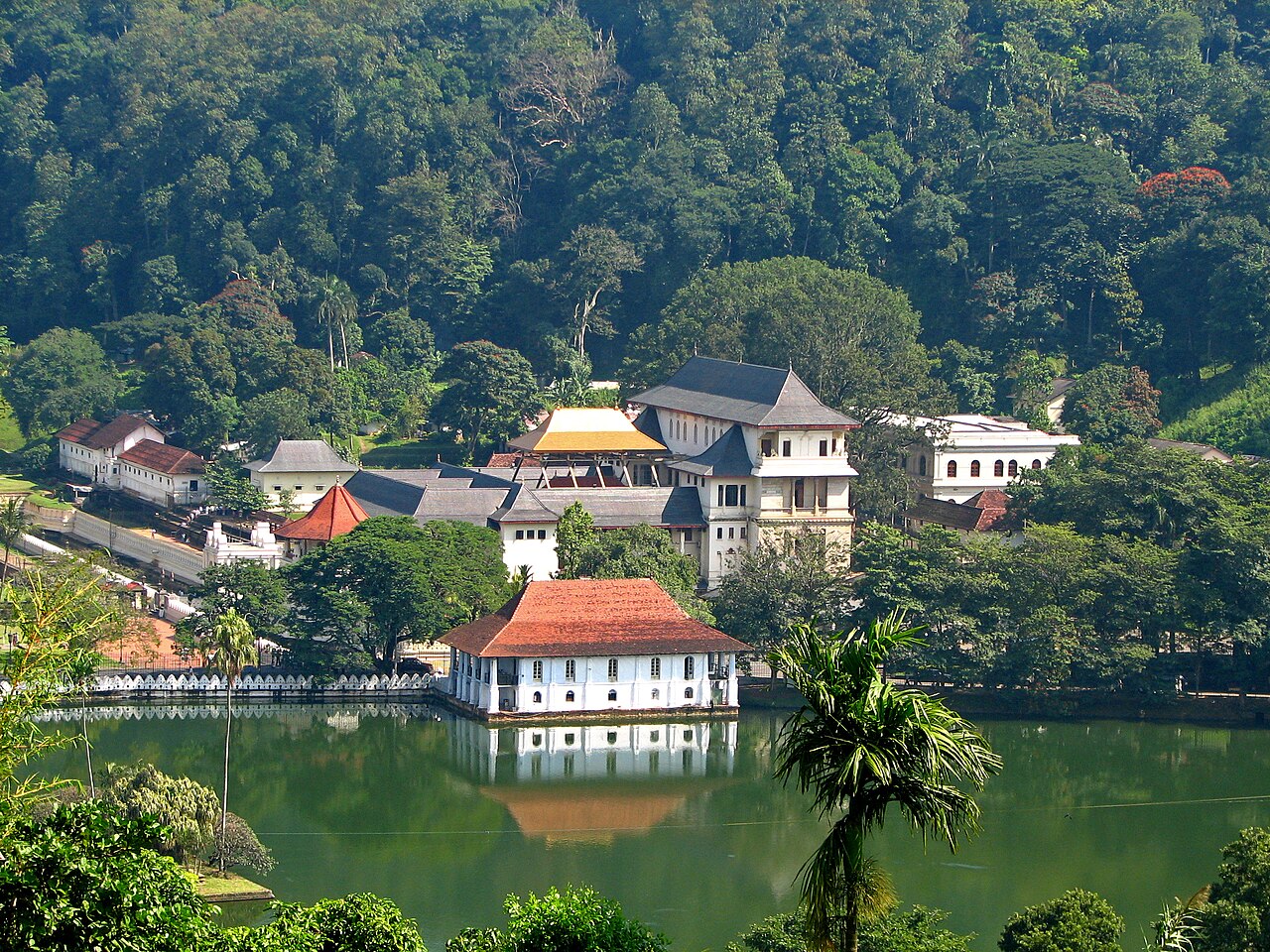 View of Kandy, Sri Lanka