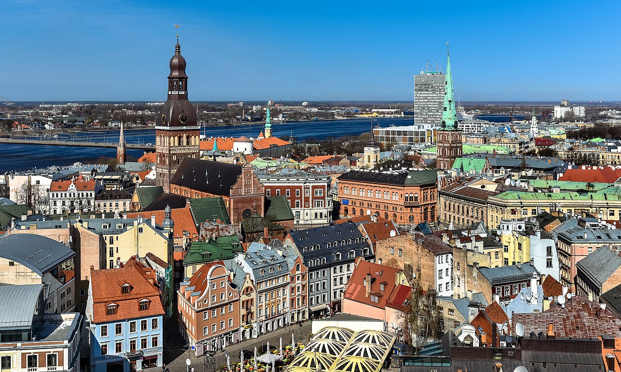 View of Riga, Latvia