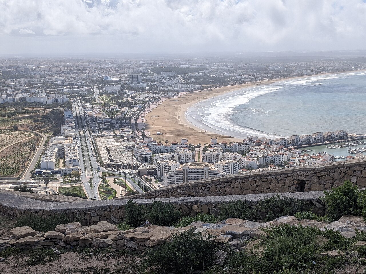 View of Agadir, Morocco