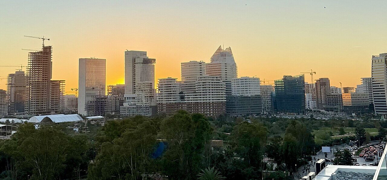 View of Casablanca, Morocco