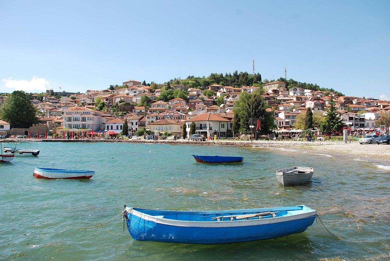 View of Ohrid, North Macedonia