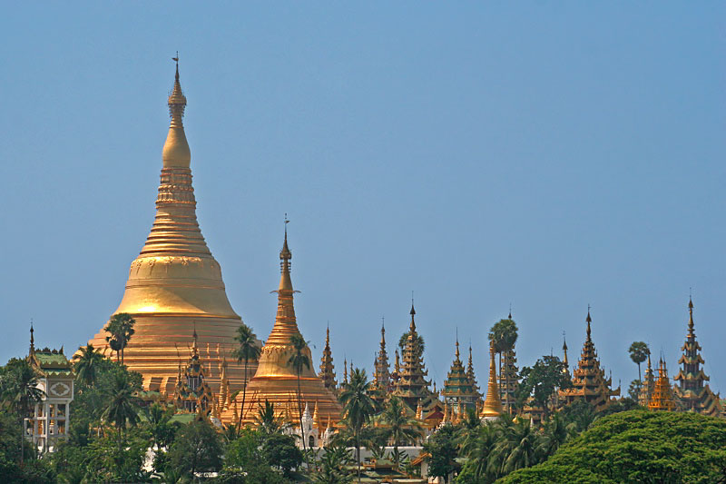 View of Yangon, Myanmar