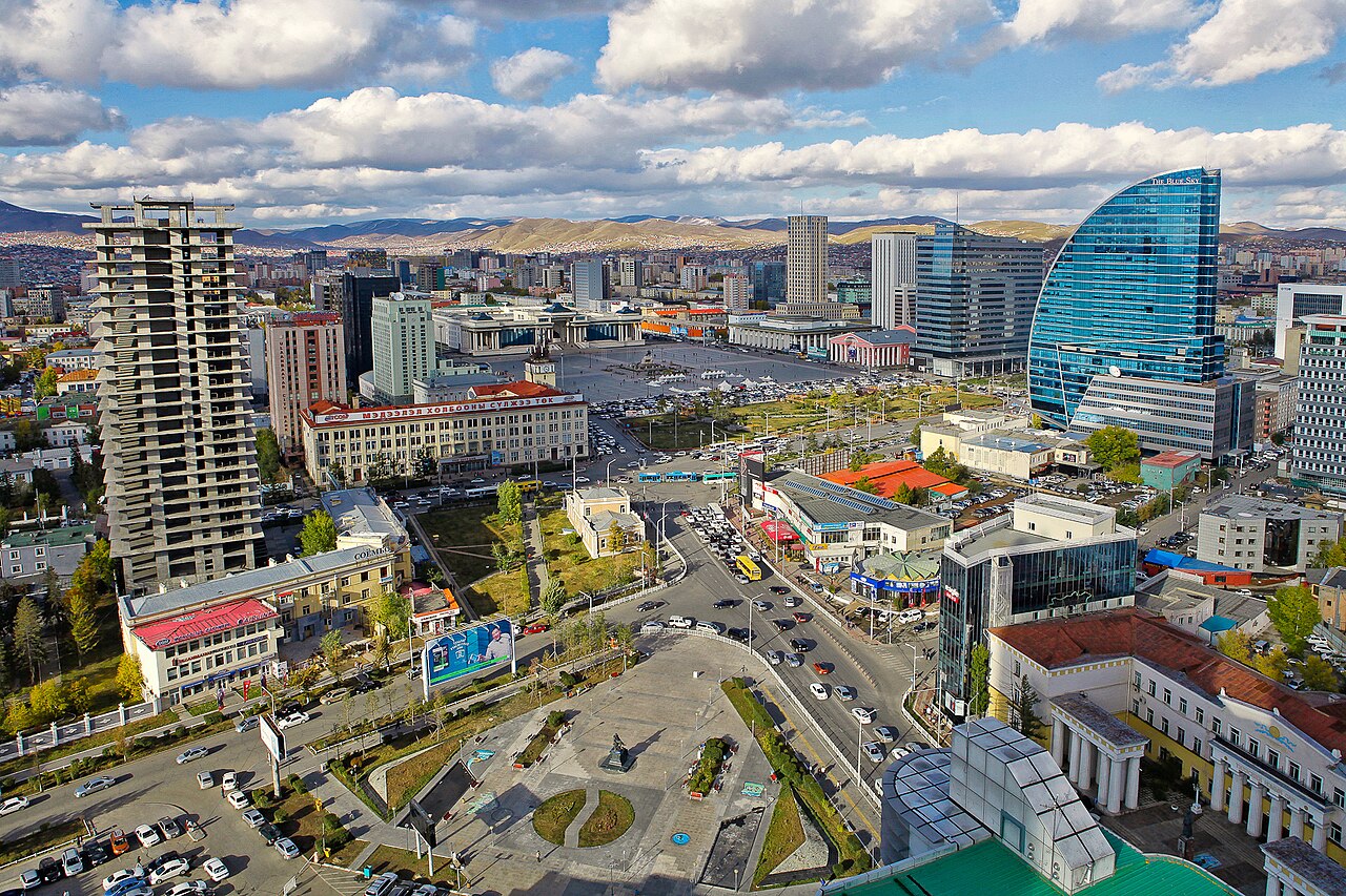View of Ulaanbaatar, Mongolia