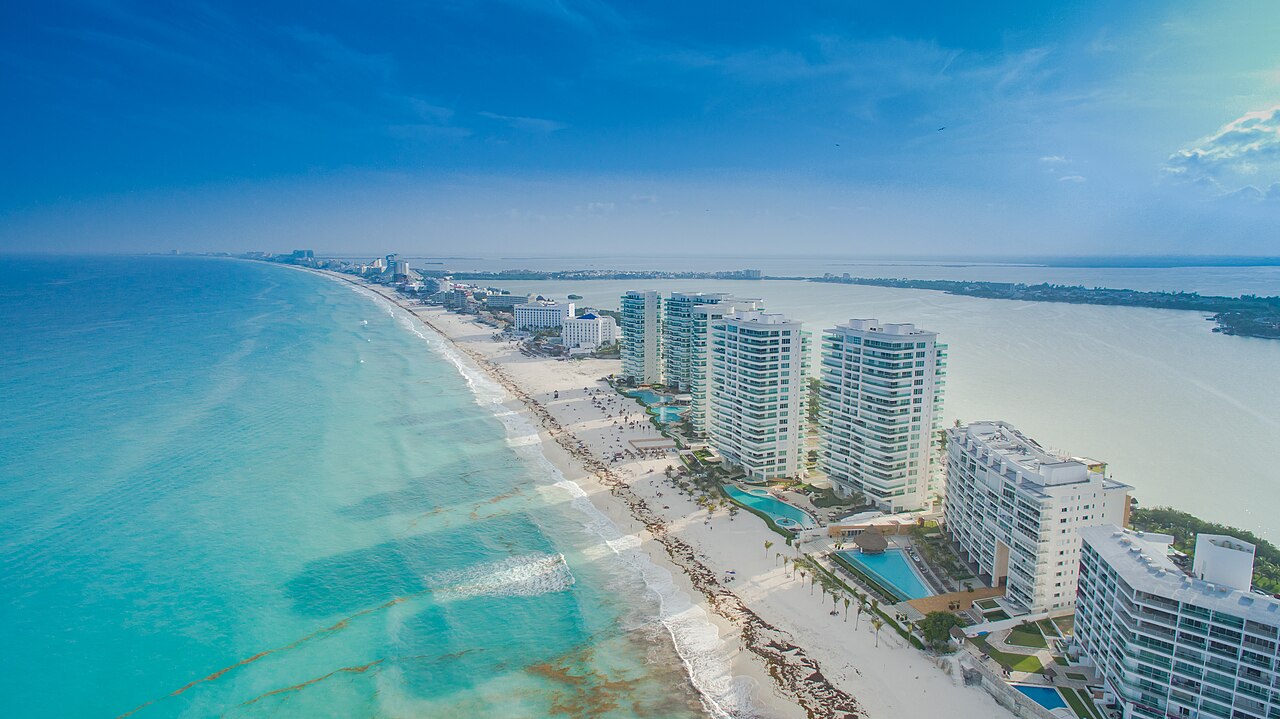 View of Cancún, Mexico