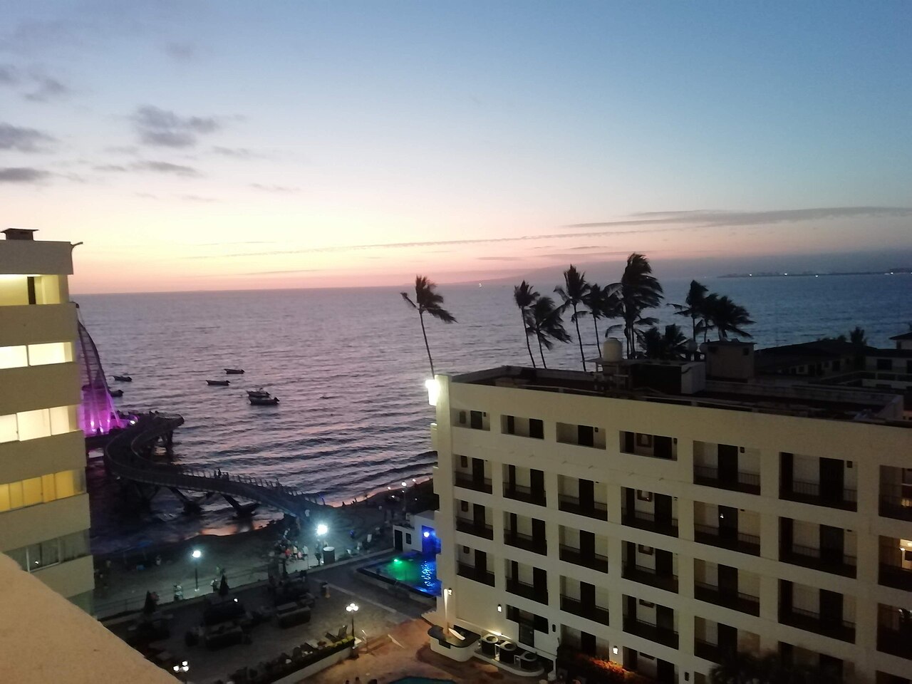 View of Puerto Vallarta, Mexico