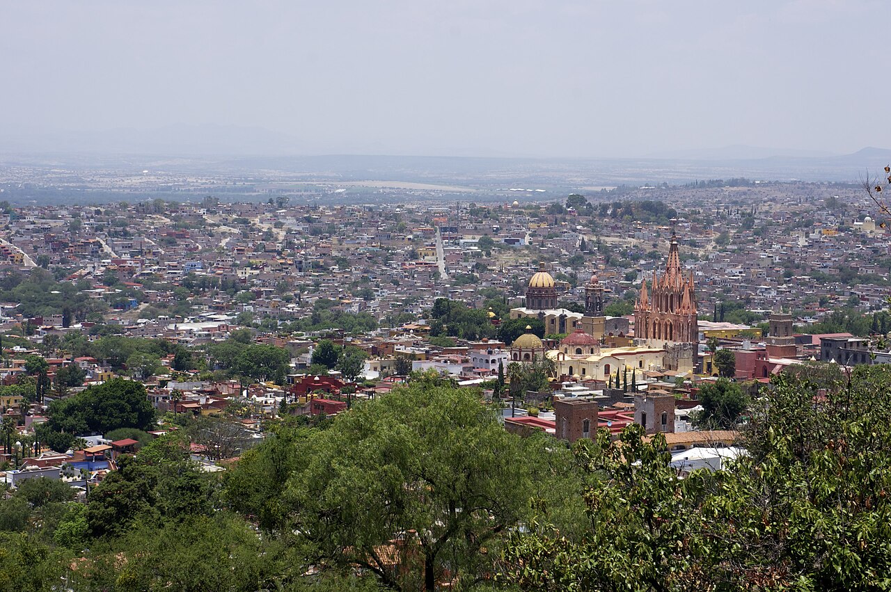 View of San Miguel de Allende, Mexico