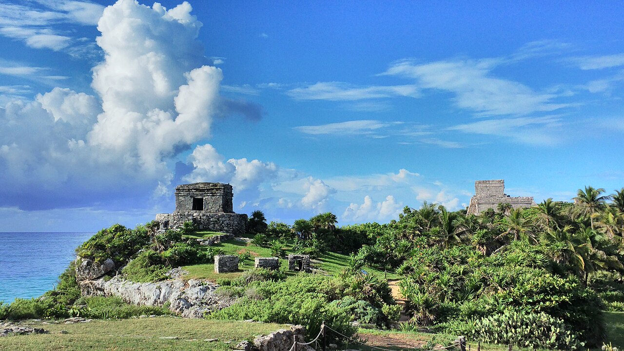 View of Tulum, Mexico
