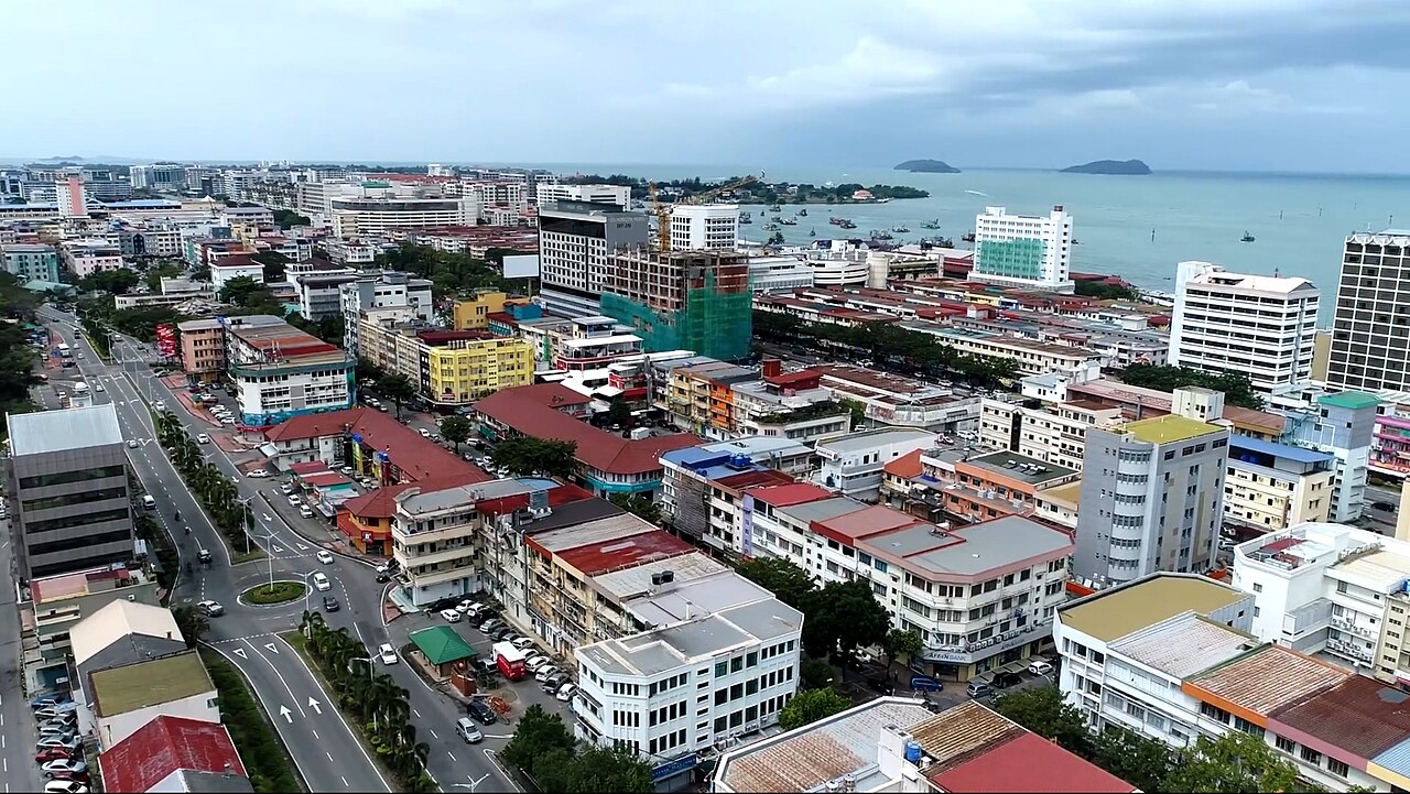 View of Kota Kinabalu, Malaysia