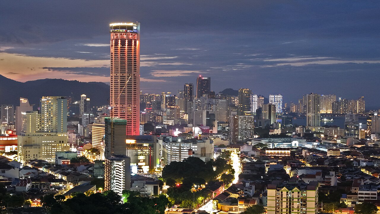 View of Penang (George Town), Malaysia