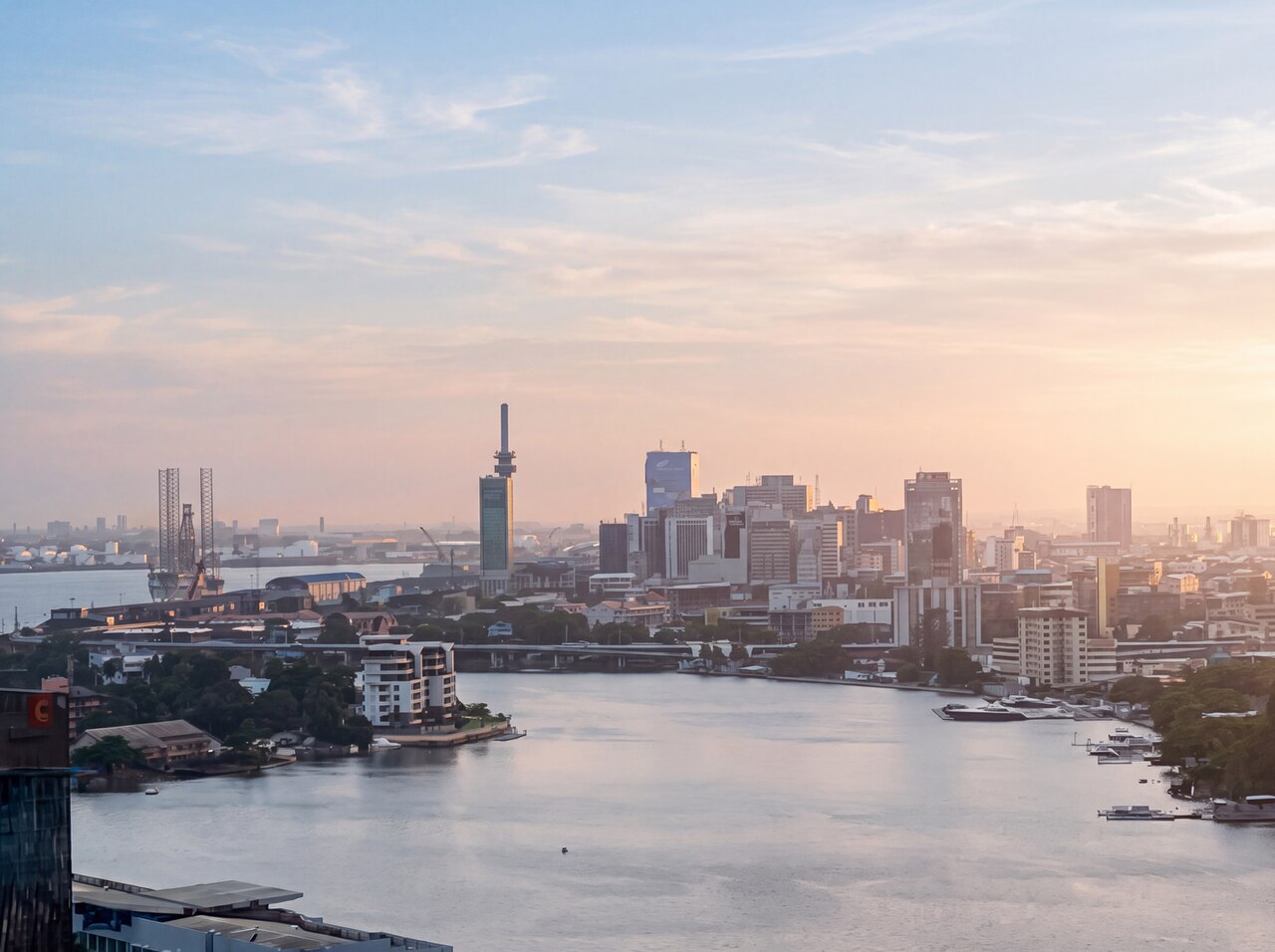 View of Lagos, Nigeria