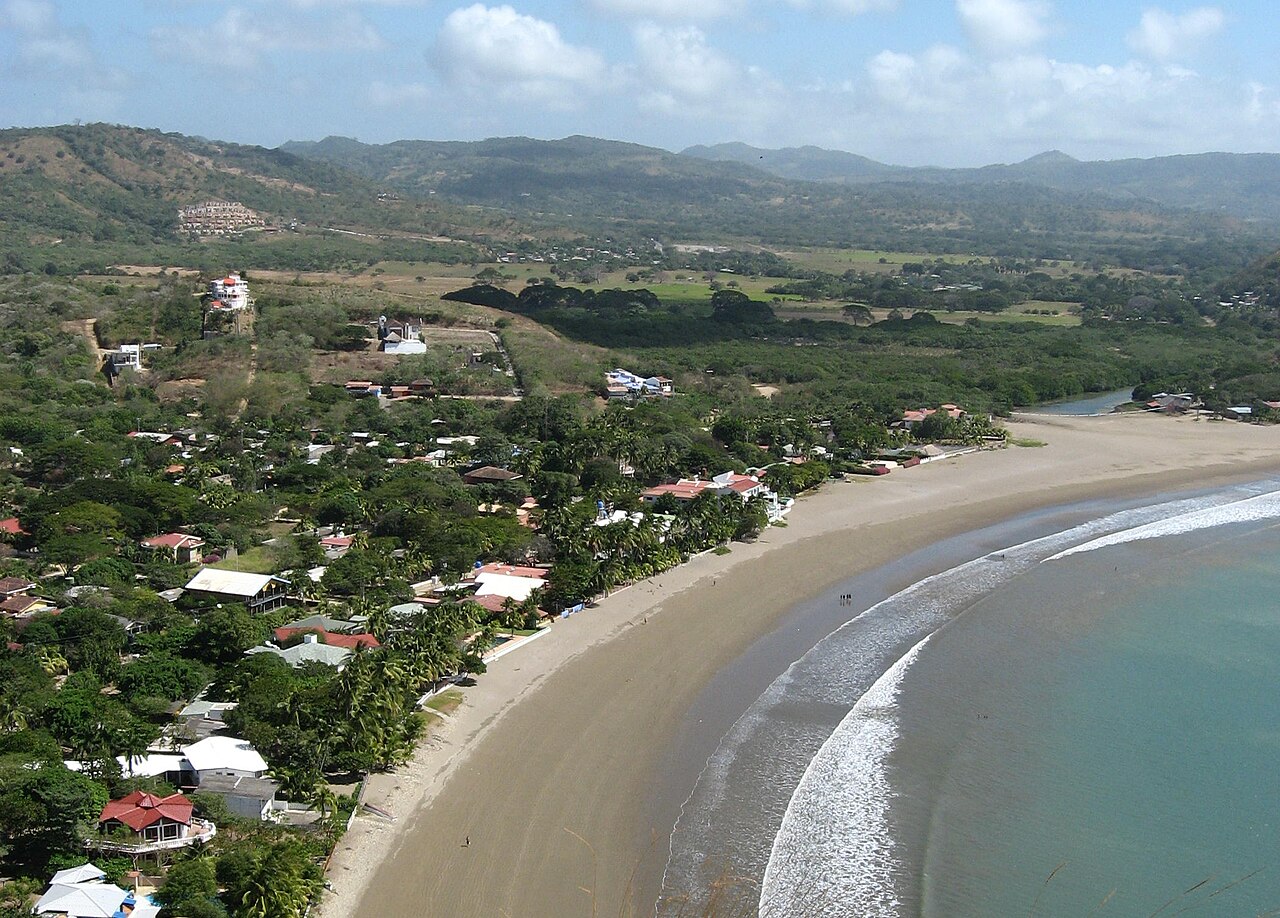 View of San Juan del Sur, Nicaragua