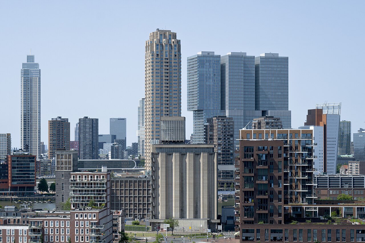 View of Rotterdam, Netherlands