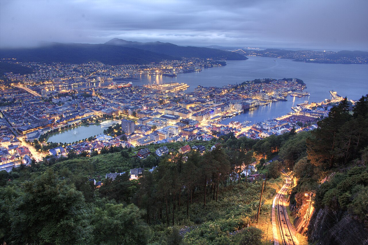 View of Bergen, Norway