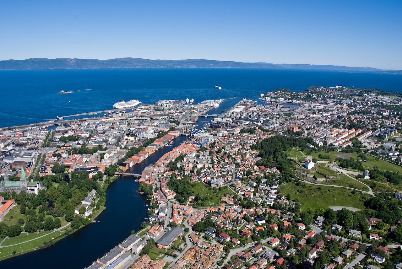 View of Trondheim, Norway