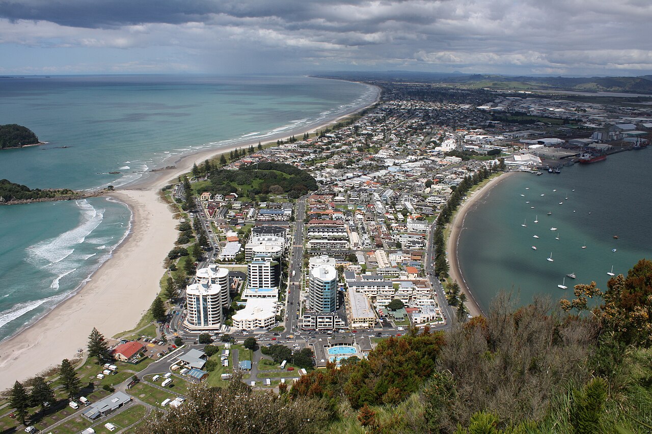View of Tauranga, New Zealand