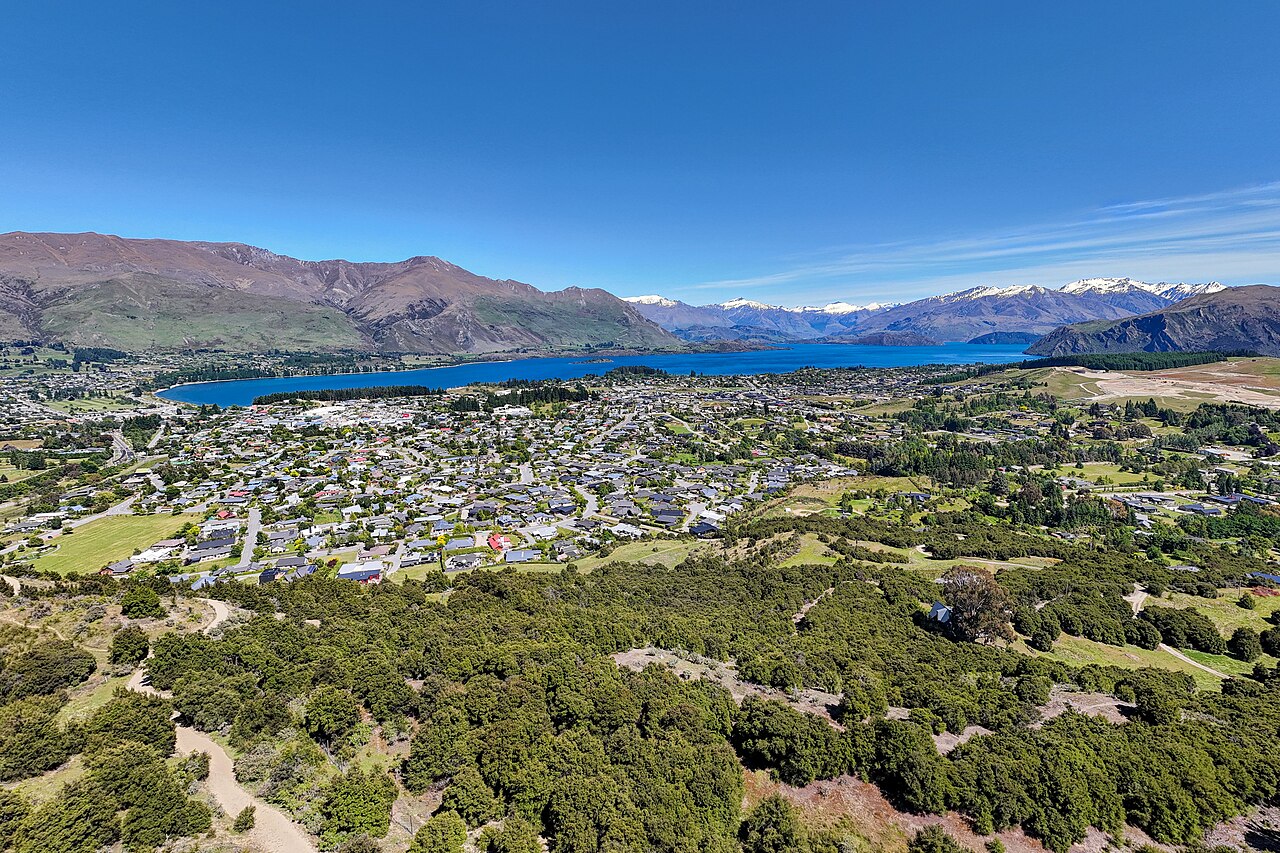 View of Wānaka, New Zealand