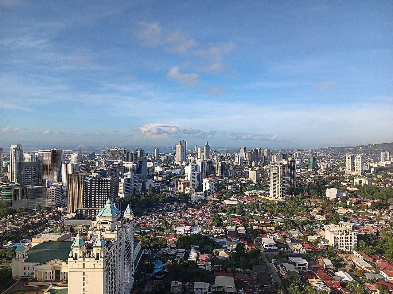View of Cebu City, Philippines