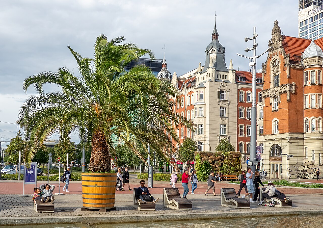 View of Katowice, Poland