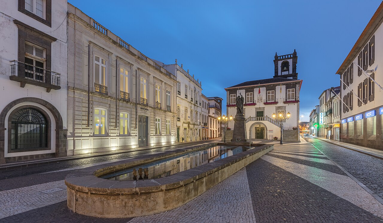 View of Ponta Delgada, Portugal