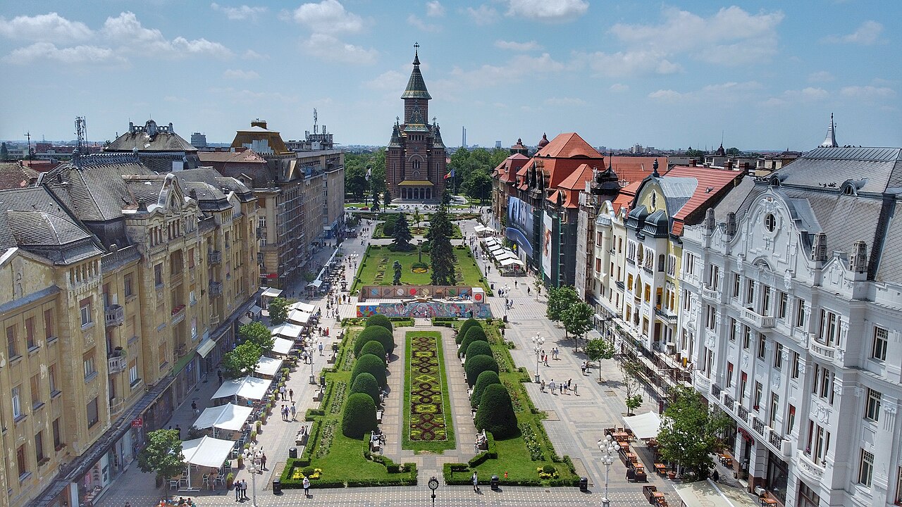 View of Timișoara, Romania
