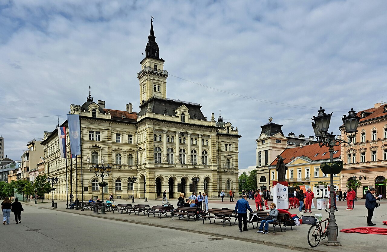View of Novi Sad, Serbia