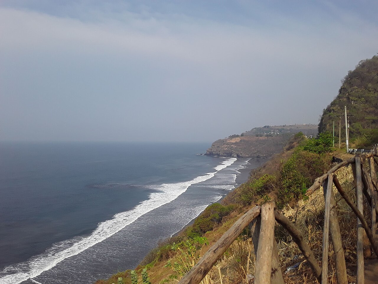 View of El Tunco, El Salvador