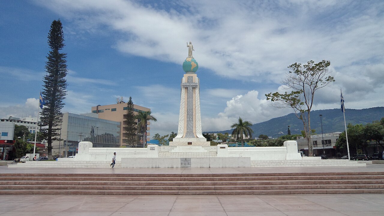 View of San Salvador, El Salvador