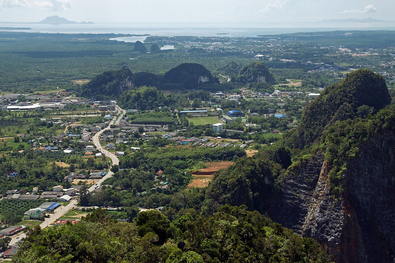 View of Krabi, Thailand